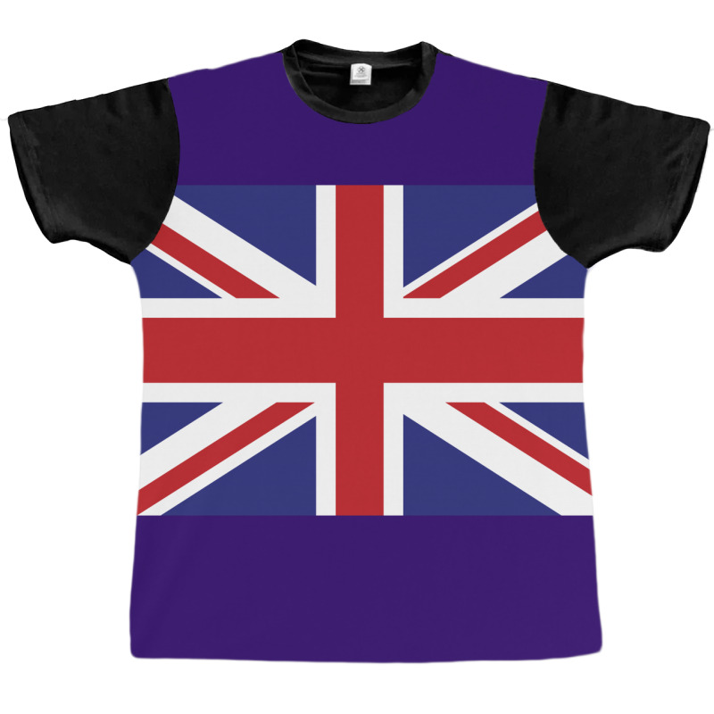 Flag Of The United Kingdom Graphic T-shirt by SabriAcar | Artistshot