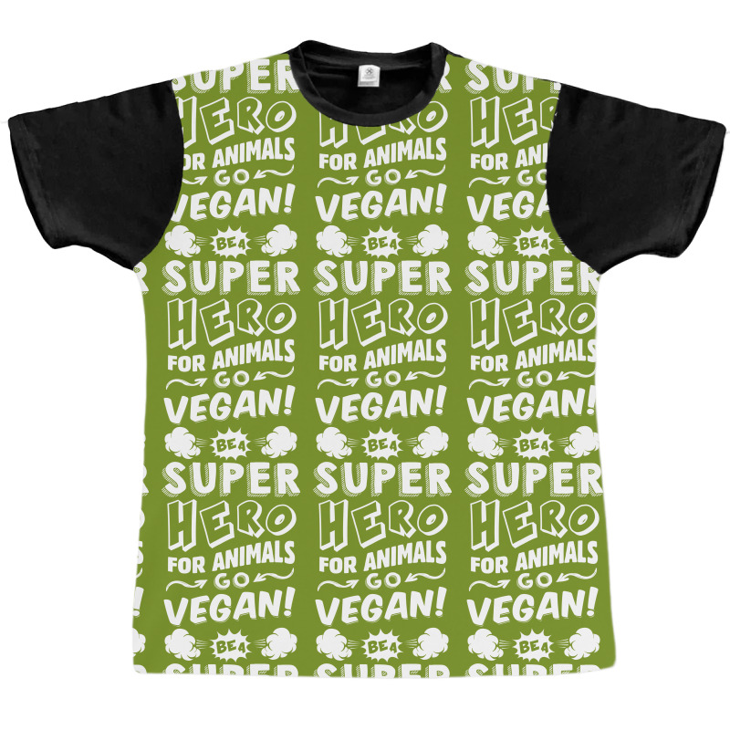 Go Vegan Graphic T-shirt by tshiart | Artistshot