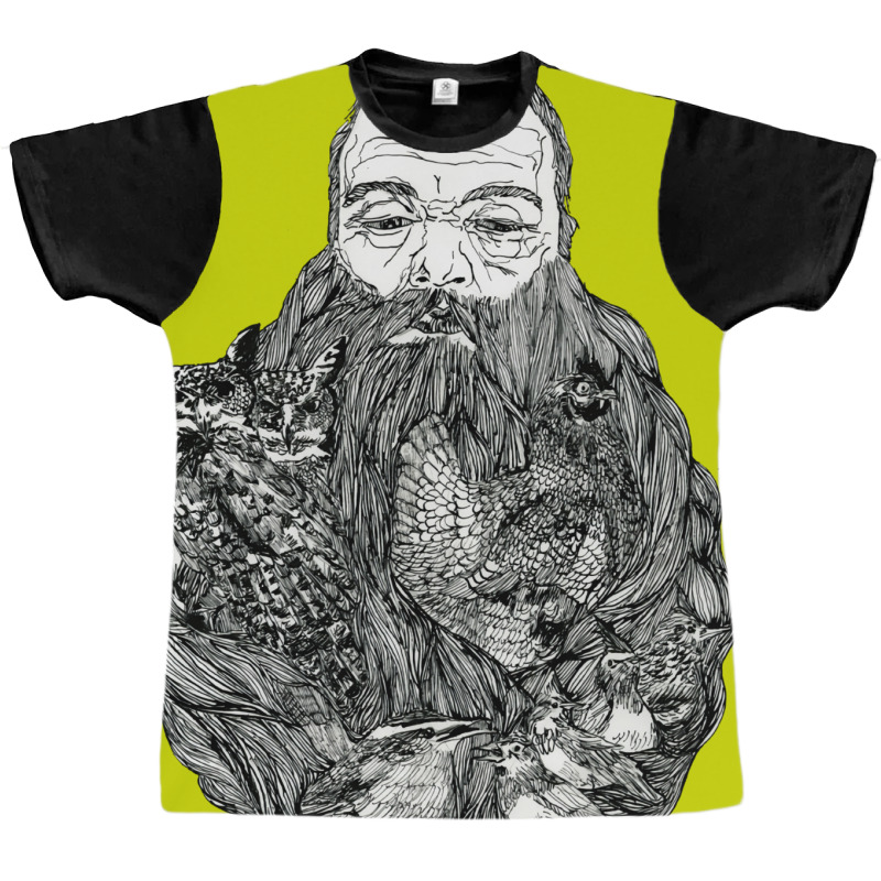 Birdbeard Graphic T-shirt by DitreamX | Artistshot