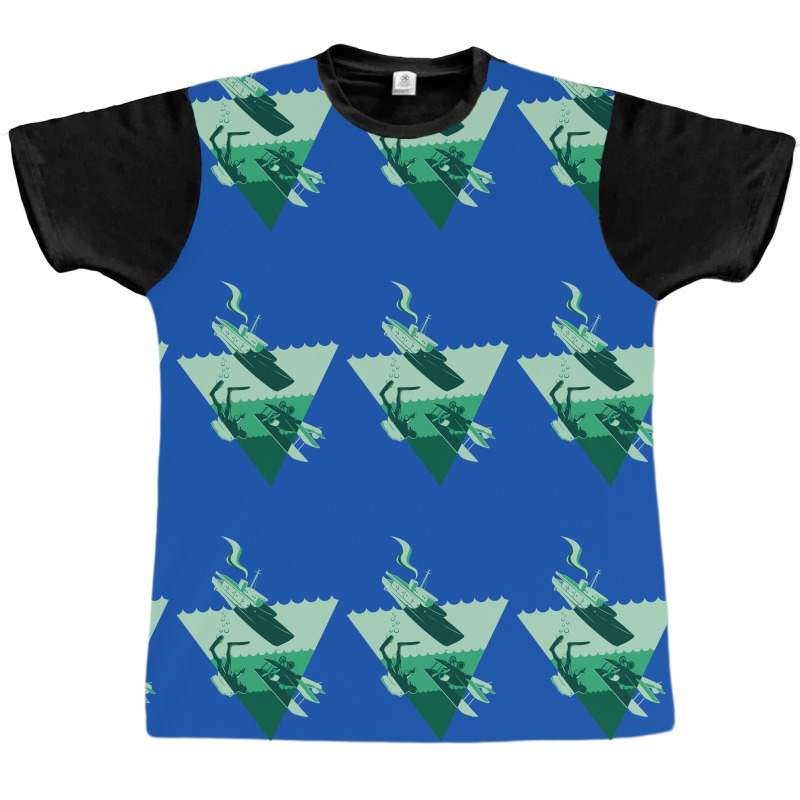 Bermuda Triangle Graphic T-shirt by DitreamX | Artistshot