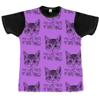 Morbid Kitten Graphic T-shirt | Artistshot