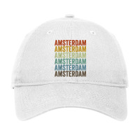 Amsterdam City Retro T Shirt Adjustable Cap | Artistshot