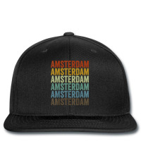 Amsterdam City Retro T Shirt Printed Hat | Artistshot