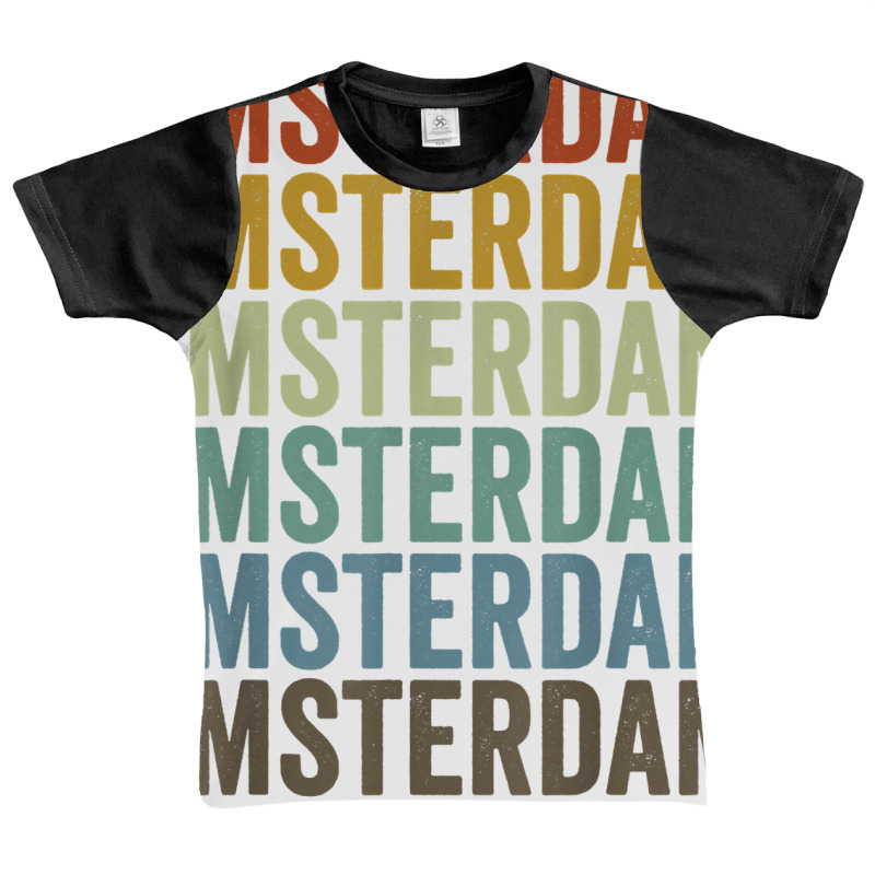 Amsterdam City Retro T Shirt Graphic Youth T-shirt by beckiguralk28 | Artistshot