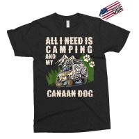 All I Need Is Camping And My Canaan Dog Funny Camper Dog T Shirt Exclusive T-shirt | Artistshot