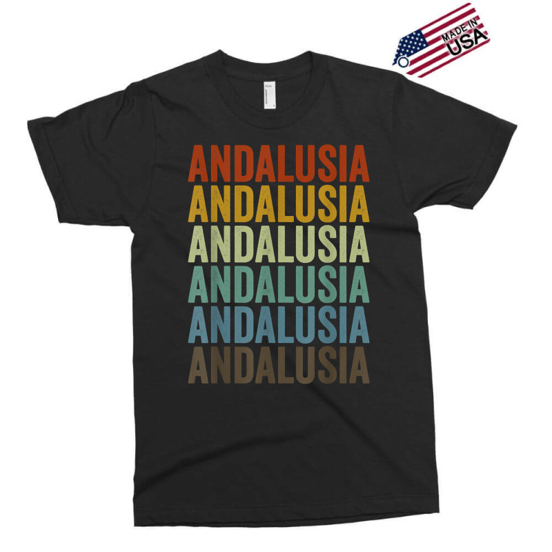 Andalusia City Retro T Shirt Exclusive T-shirt | Artistshot