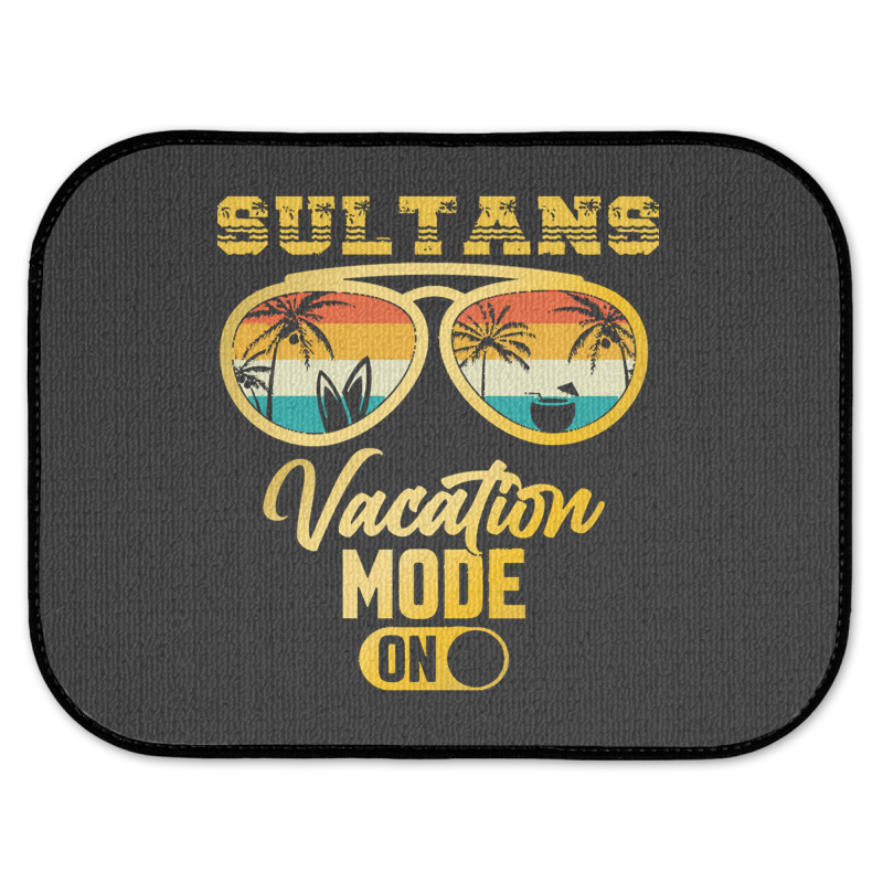 Sultans T Shirt Sultans Maldives Summer Vacation Rear Car Mat | Artistshot