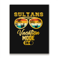 Sultans T Shirt Sultans Maldives Summer Vacation Metal Print Vertical | Artistshot