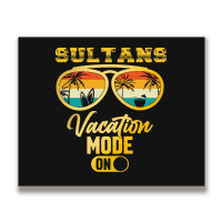 Sultans T Shirt Sultans Maldives Summer Vacation Metal Print Horizontal | Artistshot