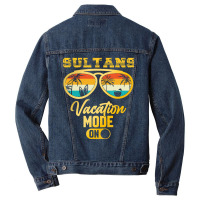 Sultans T Shirt Sultans Maldives Summer Vacation Men Denim Jacket | Artistshot