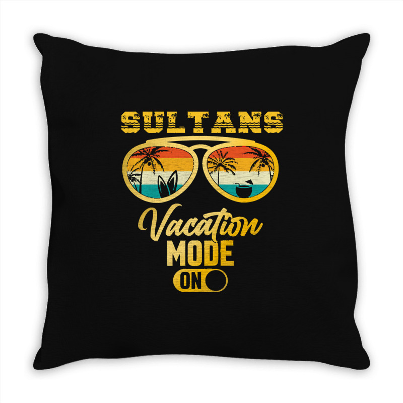 Sultans T Shirt Sultans Maldives Summer Vacation Throw Pillow | Artistshot