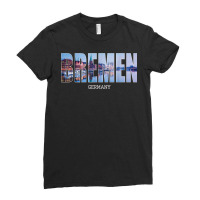 Bremen State Germany Vacation Bremen City Vintage Effect T Shirt Ladies Fitted T-shirt | Artistshot