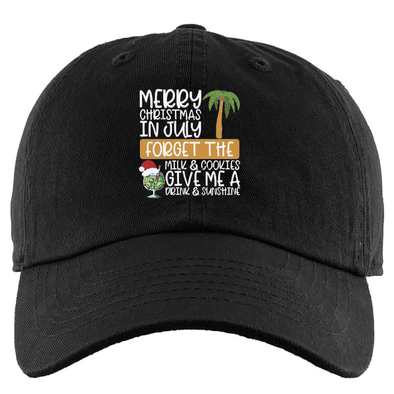 July Design   Forget The Milk And Cookies, Give Me A Drink Kids Cap by jimmymarquita | Artistshot