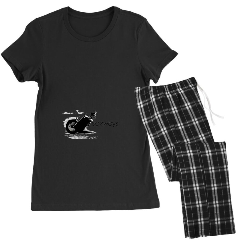 Flat Track - Sideways 1 Women's Pajamas Set by MartyTemple | Artistshot