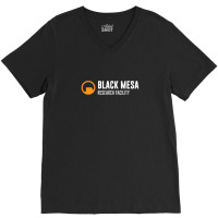 Black Mesa Research Facility V-neck Tee | Artistshot