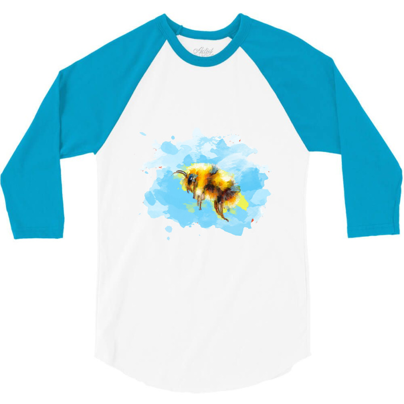 Bumble Bee 3/4 Sleeve Shirt | Artistshot