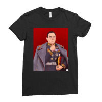 Jason Isaacs As Marshal Zhukov In The Death Of Stalin Ladies Fitted T-shirt | Artistshot