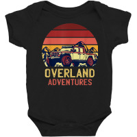 Overland Adventures Camping Offroad Mountain Sunset Graphic Baby Bodysuit | Artistshot