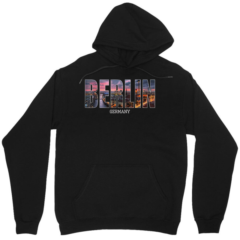 Berlin State Germany Vacation Berlin City Vintage Effect T Shirt Unisex Hoodie | Artistshot