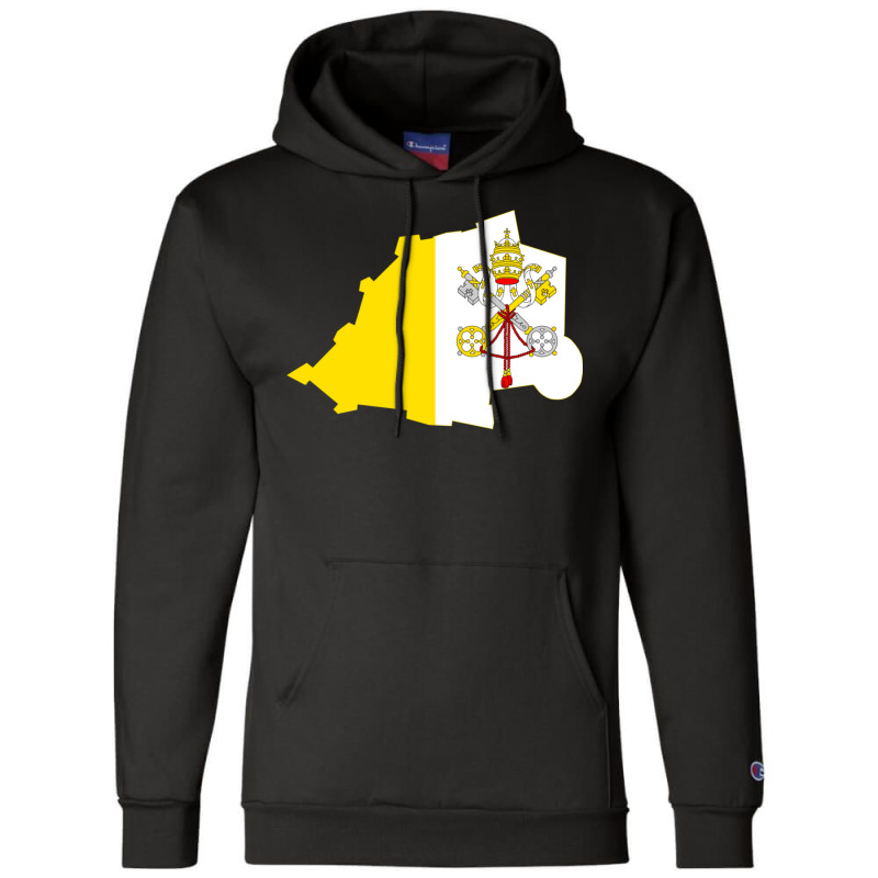 Flag Map Of Holy See Champion Hoodie | Artistshot