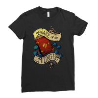 Beware Of The Smiling Dungeon Master Ladies Fitted T-shirt | Artistshot