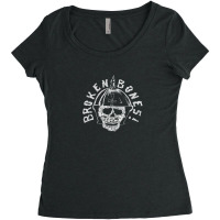 Broken Bones Women's Triblend Scoop T-shirt | Artistshot