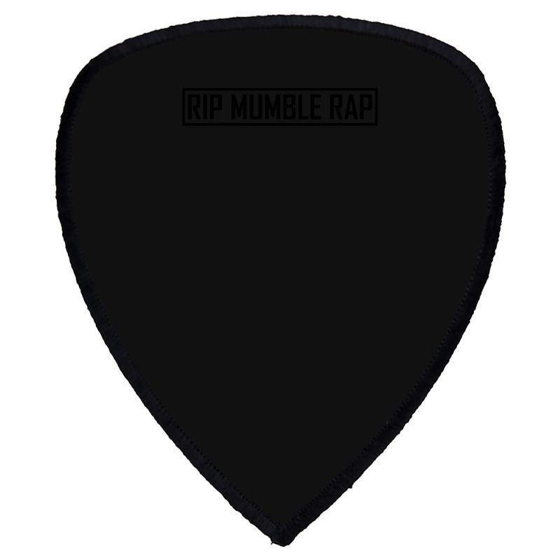 Rip Mumble Rap Shield S Patch | Artistshot