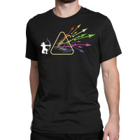 Prism Bowhunter Philosophy Rainbow Triangular Prism Science T Shirt Classic T-shirt | Artistshot