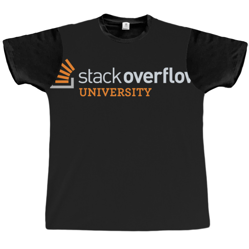 Stackoverflow University Graphic T-shirt by HectorMarroquin | Artistshot