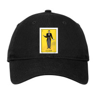 El Catrin Lottery Gift The Gentleman Card Mexican Lottery Adjustable Cap | Artistshot