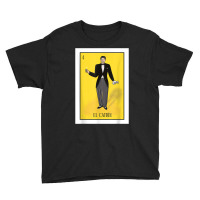 El Catrin Lottery Gift The Gentleman Card Mexican Lottery Youth Tee | Artistshot