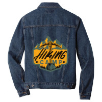 Camping Men Denim Jacket | Artistshot