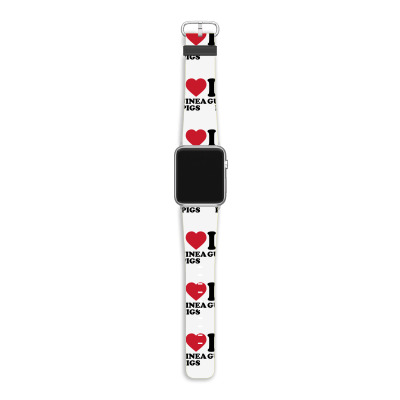 I Love Guinea Pigs Apple Watch Band Designed By Candrashop