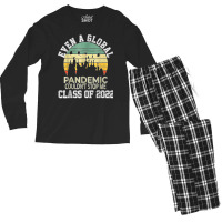 Even A Global Pandemic Could Not Stop Me Graduation Day 2022 Men's Long Sleeve Pajama Set | Artistshot