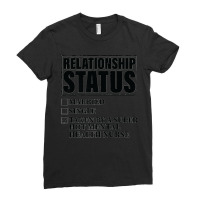 Relationship Status Taken By Super Hot Mental Health Nurse Premium Ladies Fitted T-shirt | Artistshot