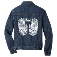 Fortune Telling Teller Foretelling Chiromancy Palmistry Men Denim Jacket | Artistshot