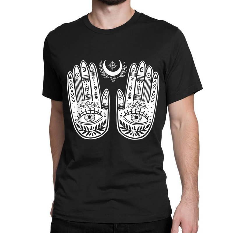 Fortune Telling Teller Foretelling Chiromancy Palmistry Classic T-shirt | Artistshot