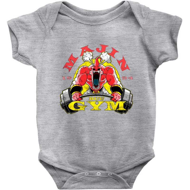 Super Gym Baby Bodysuit by Antonio B Kinder | Artistshot