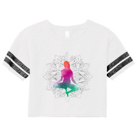 Meditation And Yoga   Meditation And Yoga 2 Scorecard Crop Tee | Artistshot