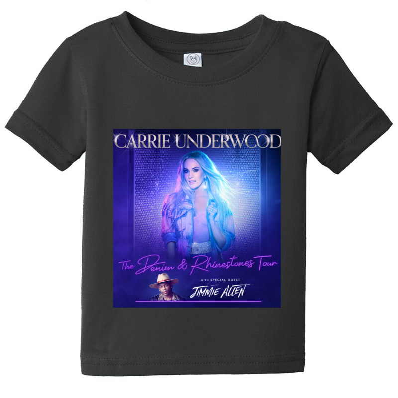 Carrie The Denim & Rhinestones Tour 2022 Kaloborasiiii#7844 Baby Tee by AdamJacobThielman | Artistshot