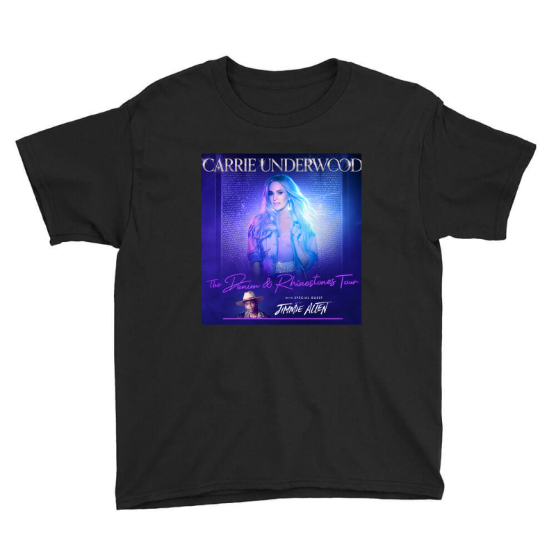 Carrie The Denim & Rhinestones Tour 2022 Kaloborasiiii#7844 Youth Tee by AdamJacobThielman | Artistshot