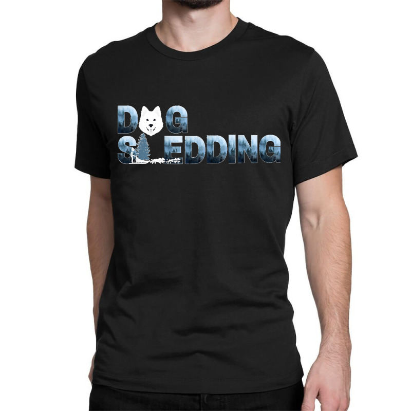 Dog Sledding Dog Pulling In Harness Alaskan Husky Mushing Classic T-shirt | Artistshot