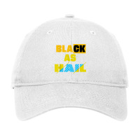 Black As Hail Michigan  (2) Adjustable Cap | Artistshot