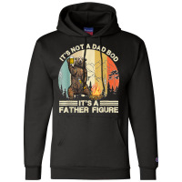 Funny Bear Camping It's Not A Dad Bod It's A Father Figure Champion Hoodie | Artistshot