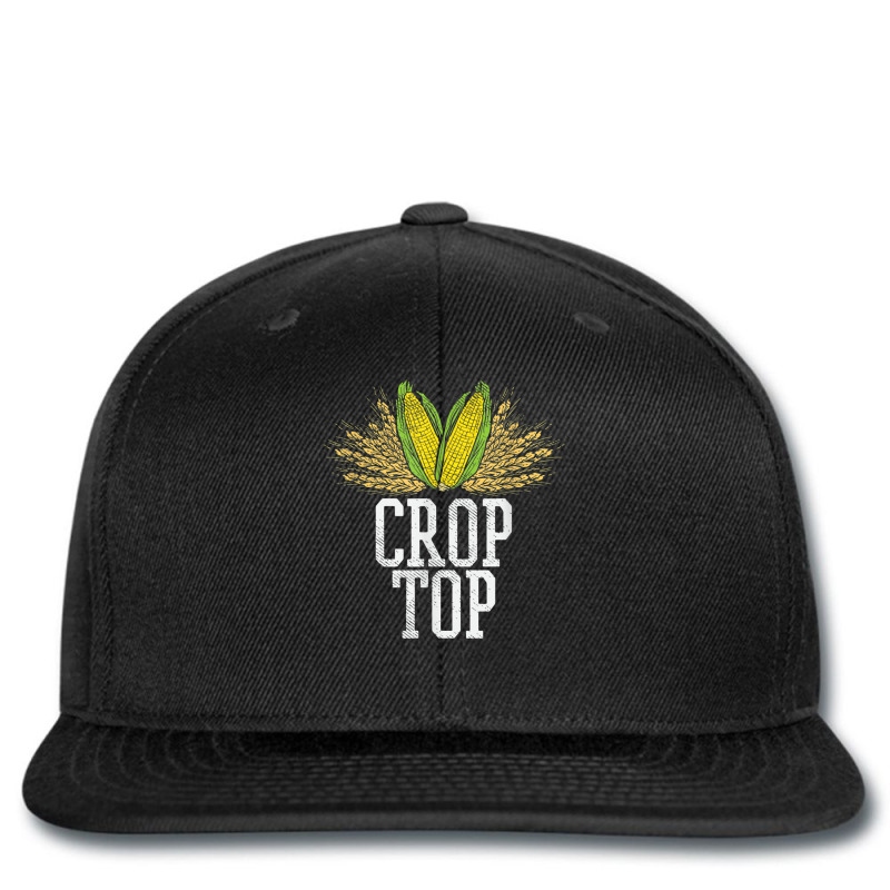 Crop Top Farm Pun Corn Farming - Agriculture - Funny Farmer Printed Hat | Artistshot