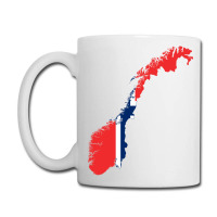 Flag Map Of Norway Coffee Mug | Artistshot