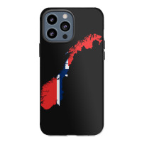 Flag Map Of Norway Iphone 13 Pro Max Case | Artistshot