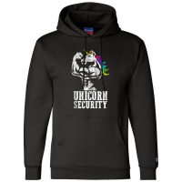 Unicorn Security Rainbow Muscle Manly Funny Christmas Gift Tank Top Champion Hoodie | Artistshot