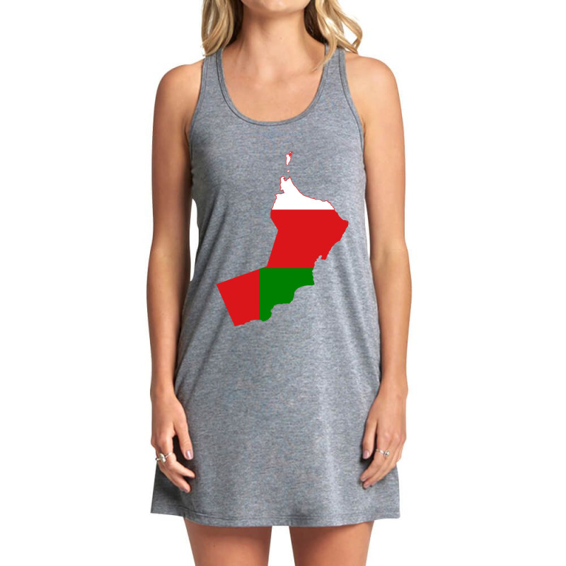 Flag Map Of Oman Tank Dress by SamaraMcCullou | Artistshot