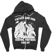 Father And Son Hunting Partners For Life Zipper Hoodie | Artistshot